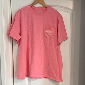 Southern Tide women’s XL Pink Pocket Graphic Tee popsicle skip jack NWOT summer